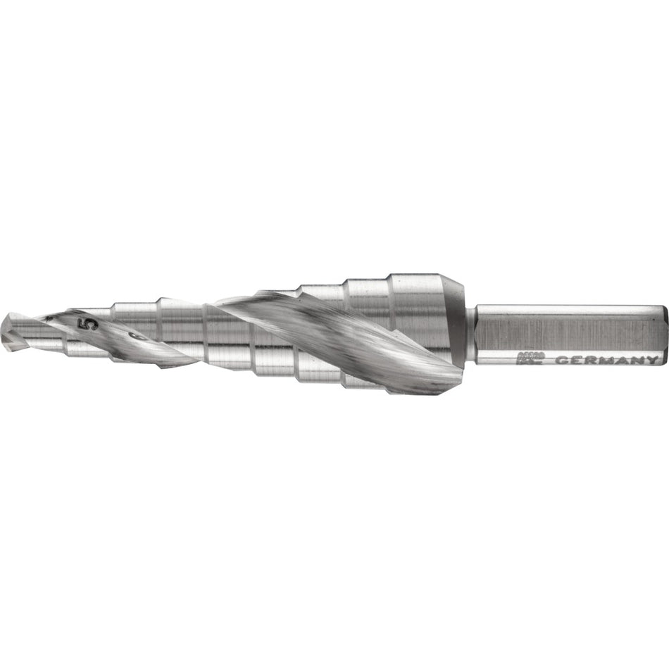 PFERD HSS Step Drill 4mm-12mm drilling range in 9 steps