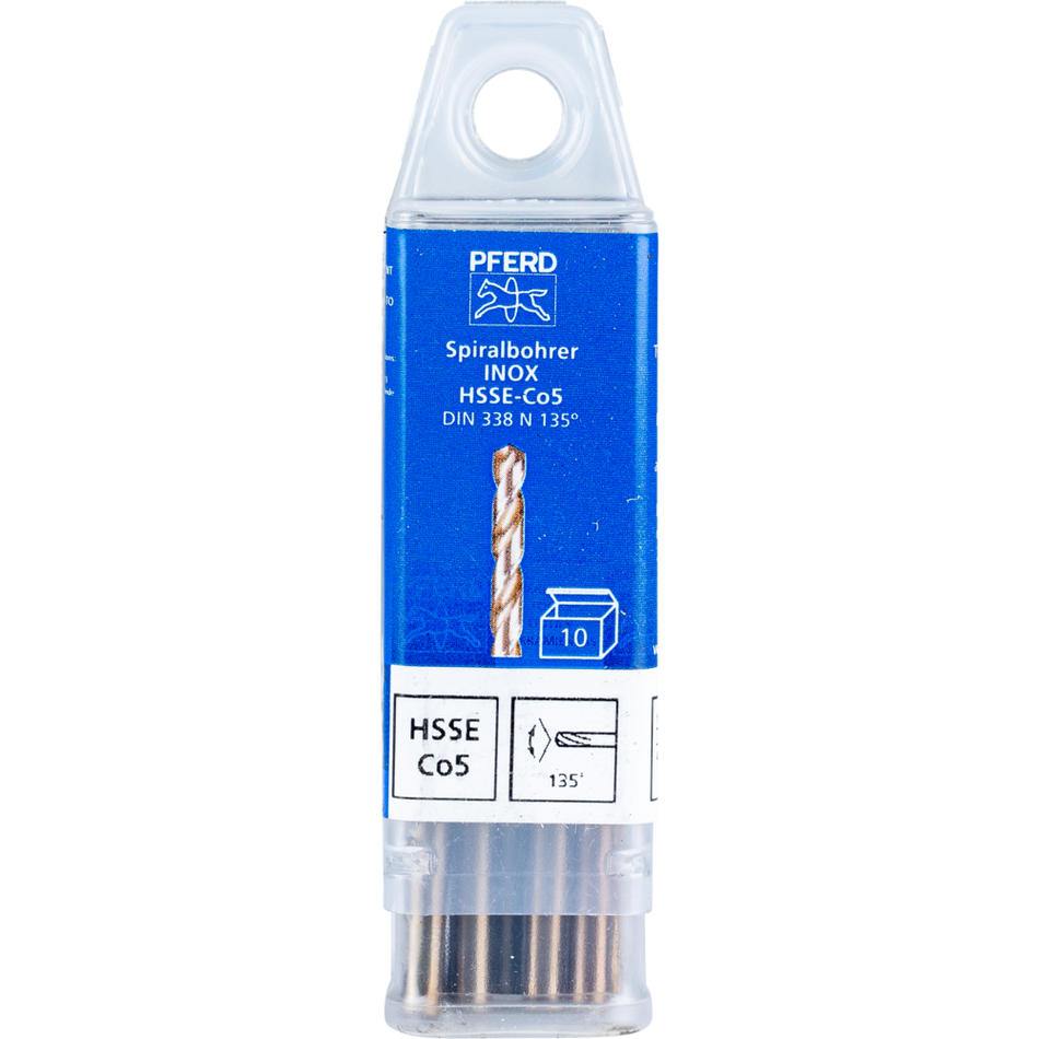 PFERD HSS Spiral Drill 4.2mm INOX – 10pc pack