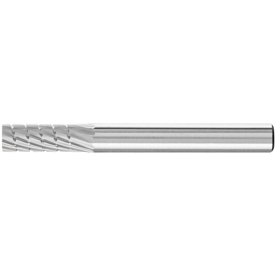 PFERD Tungsten Carbide Burr - Cylindrical Shape 06mm x 16mm x 6mm Shank Universal Cut