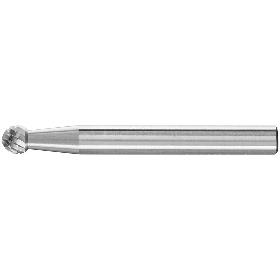 PFERD Tungsten Carbide Burr - Ball shape 06mm x 06mm x 6mm Shank Universal Cut
