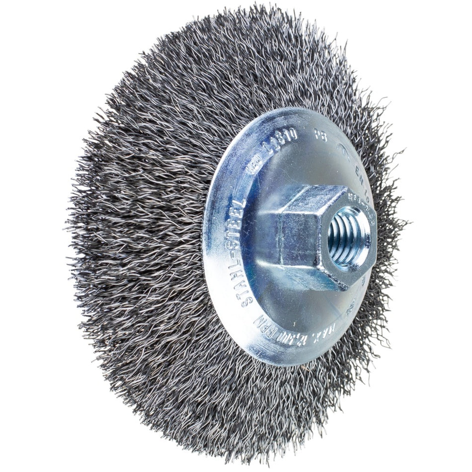 PFERD Crimped Wire Flaring Cup Brush 115mm M14