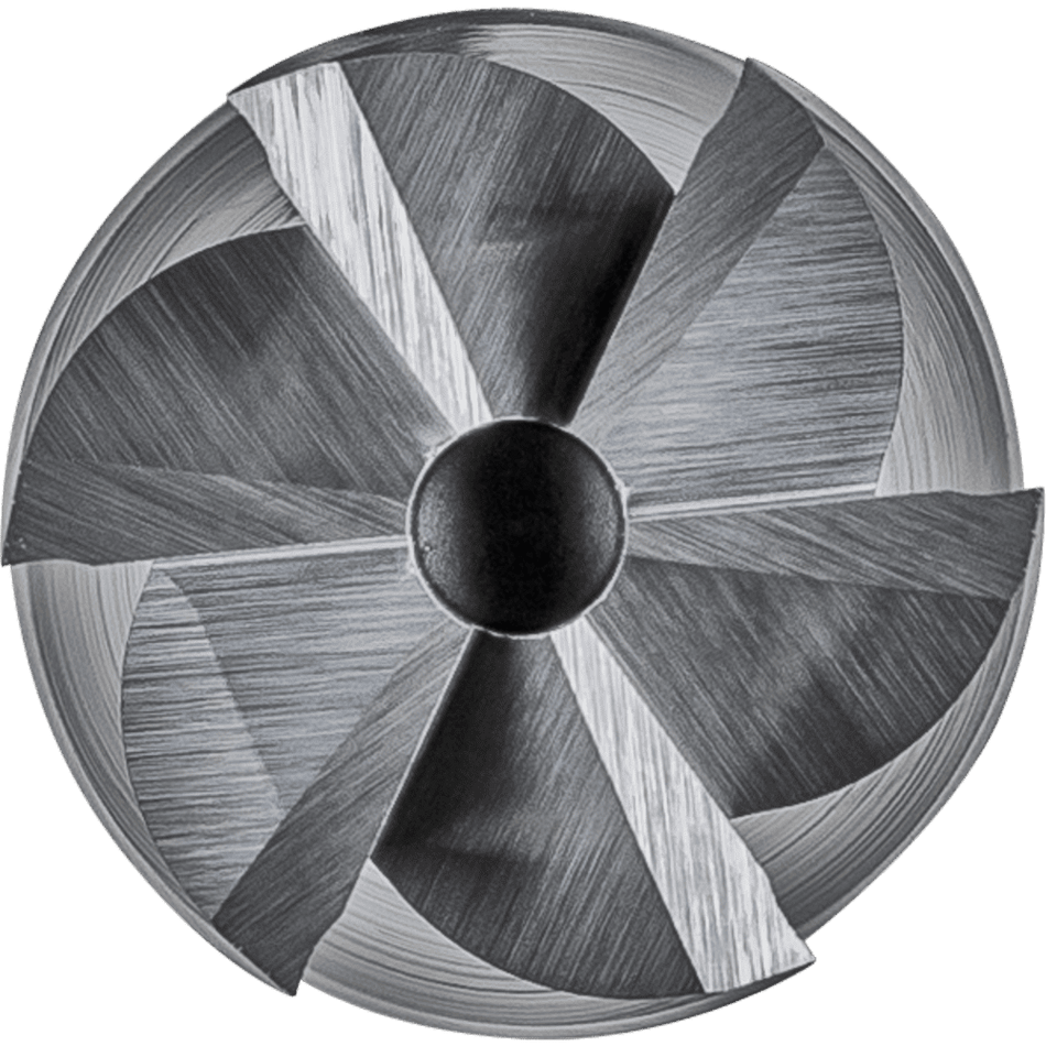 PFERD Tungsten Carbide Burr ALU Cut – Cylindrical shape ZYAS with end cut 12mm x 25mm x 6mm shank