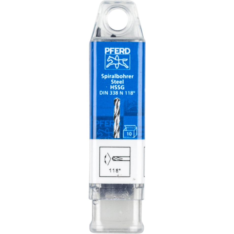 PFERD HSS Spiral Drill 2.0mm STEEL – 10pc pack
