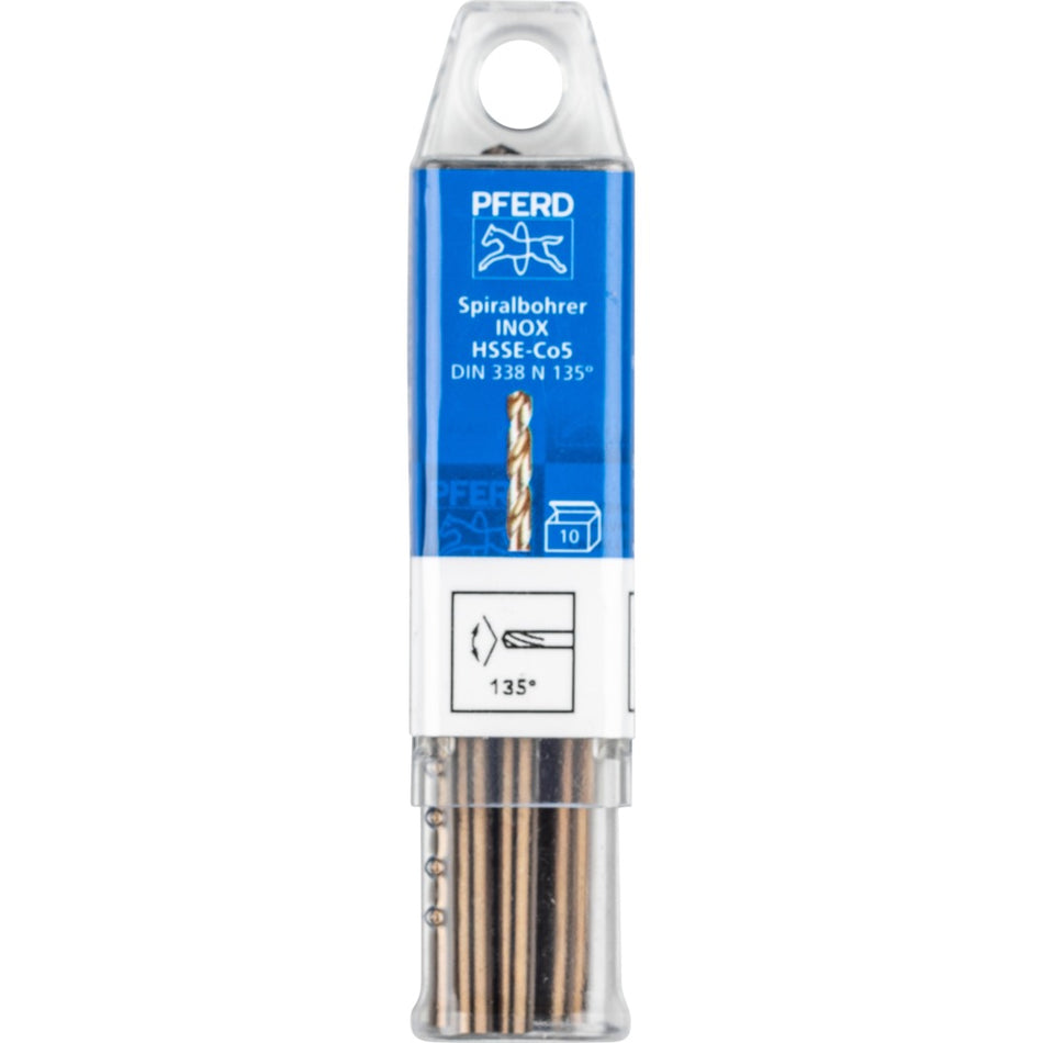 PFERD HSS Spiral Drill 3.5mm INOX – 10pc pack