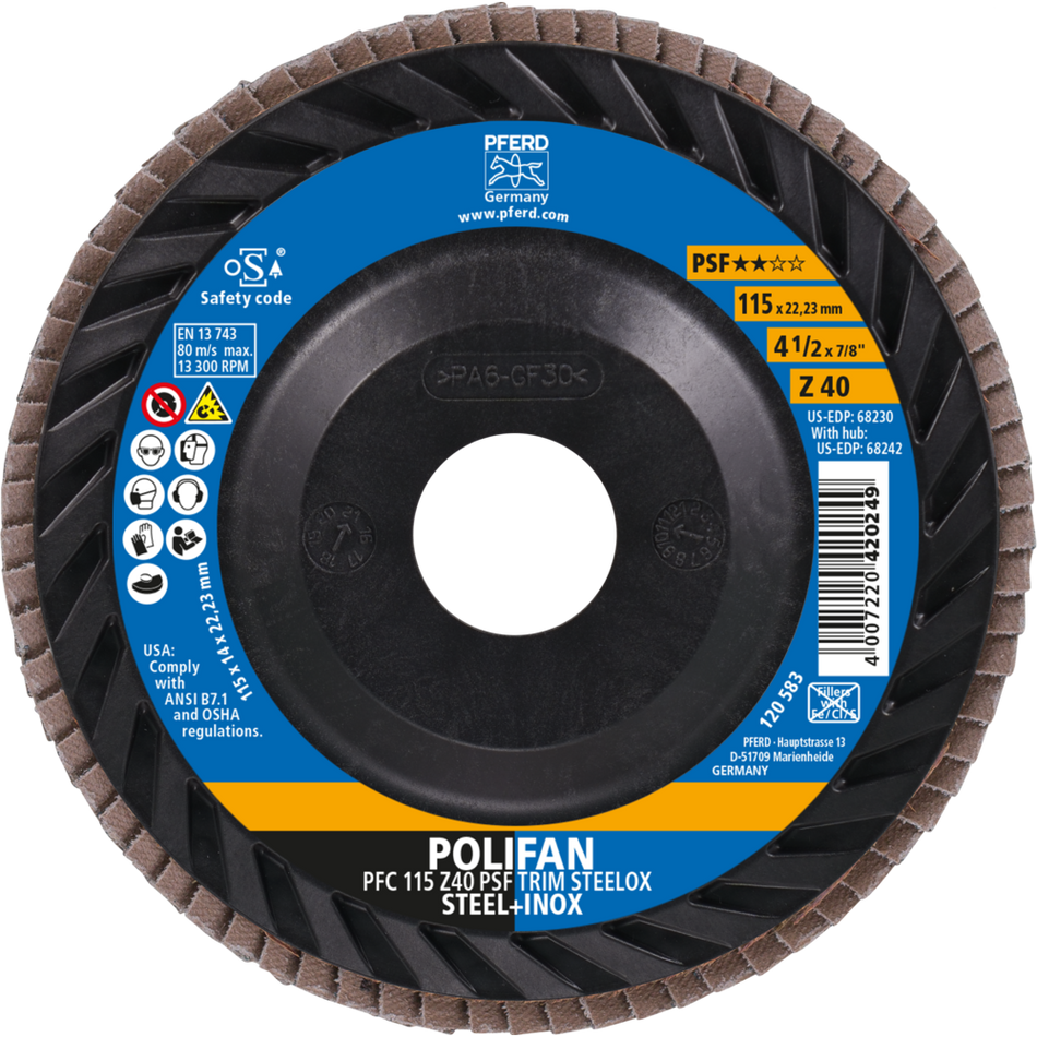 Pollifan POLIFAN Flap Disc – PFERD South Africa