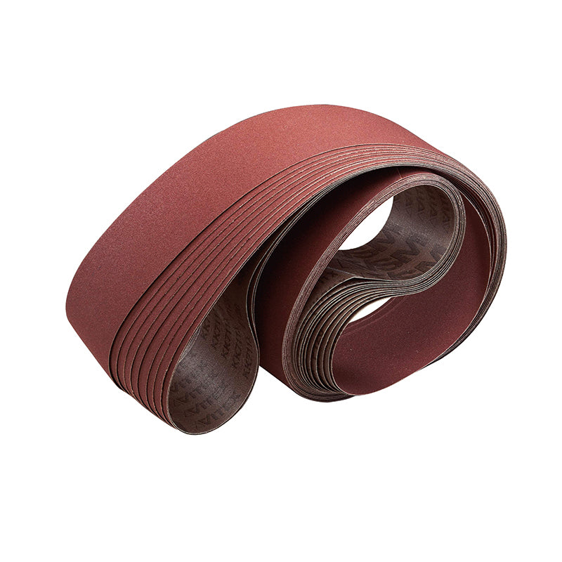 KK711E (Extremely Flexible Backing) Aluminium Oxide Abrasive Belts - size 50 x 2000mm