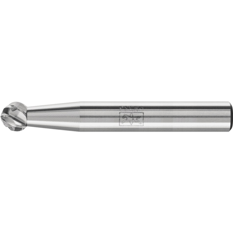PFERD Tungsten Carbide Burrs - STEEL Cut - Ball Shape