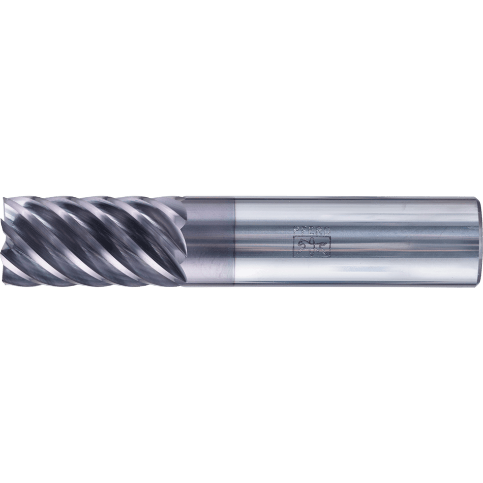 PFERD Solid Carbide End mill - Universal Cylindrical Shape with eight blades