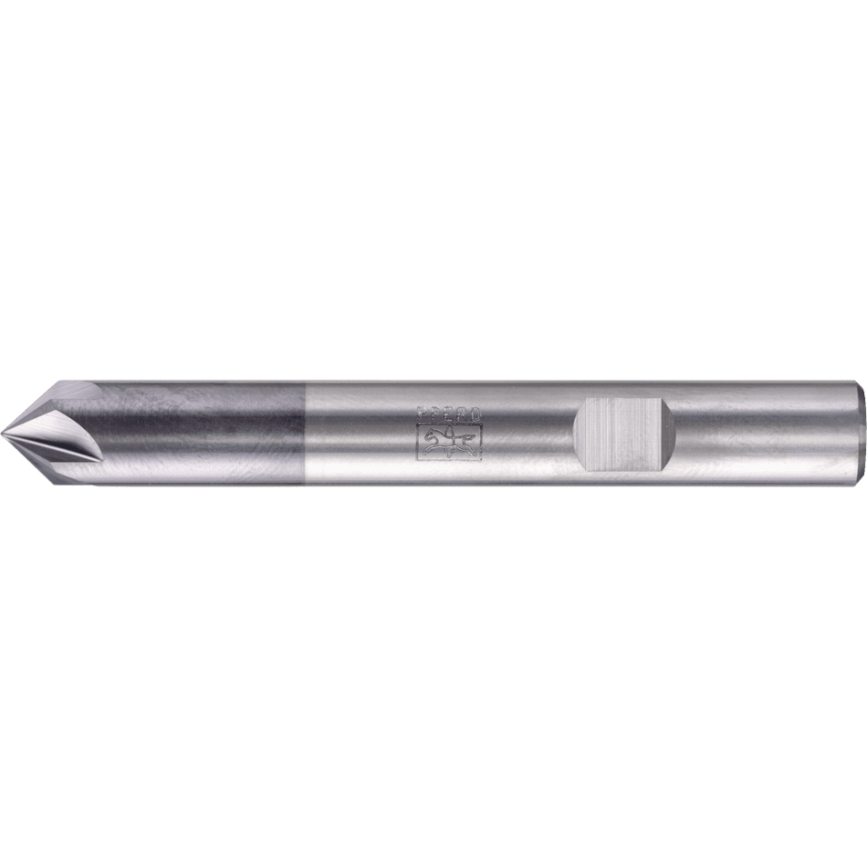PFERD Solid Carbide Deburring / Chamfering End mill - Universal Conical Shape 90°