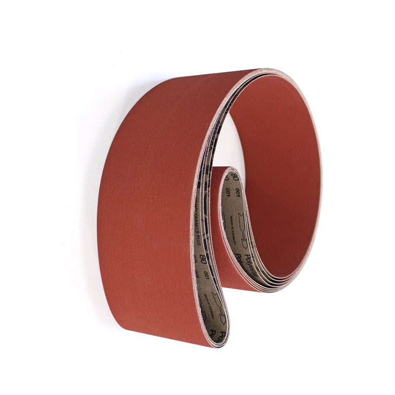 XK880Y (Very Sturdy Backing) Ceramic Abrasive Belts - size 25 x 2000mm